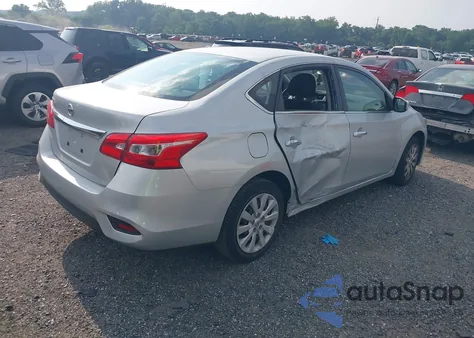 2019 Nissan Sentra S z USA, uszkodzony, nr VIN 3N1AB7APXKY303625